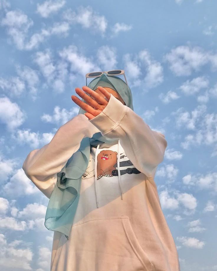 attitude hijab girl dp
