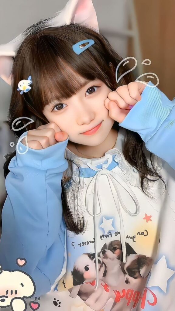 Cute Korean girl profile picture aesthetic