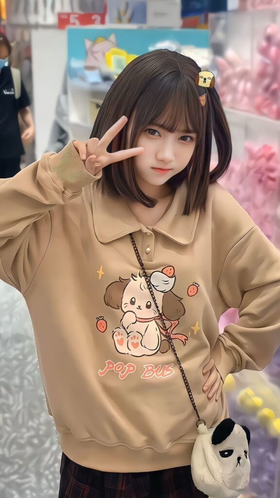 Cute Korean girl profile picture download