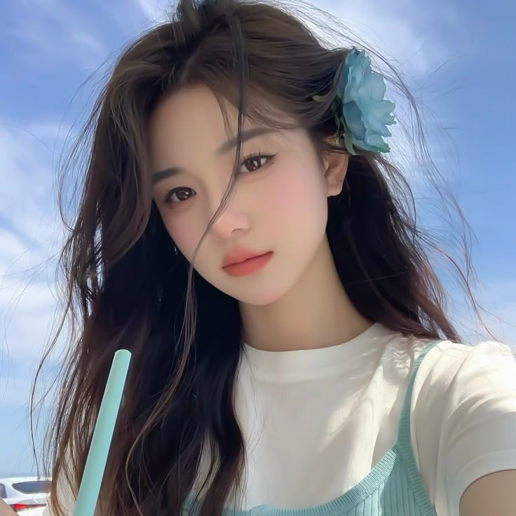 Korean attitude girl dp