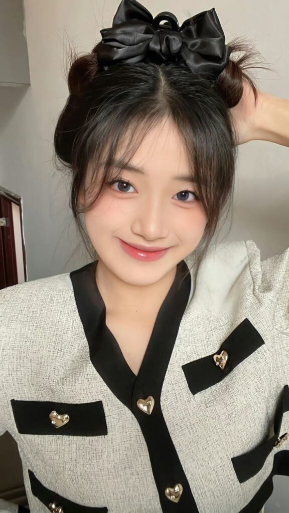Korean girl photo wallpaper