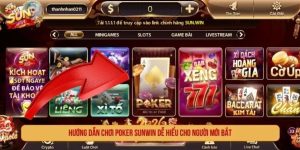 Beginner’s Guide to Playing Poker at SUNWIN